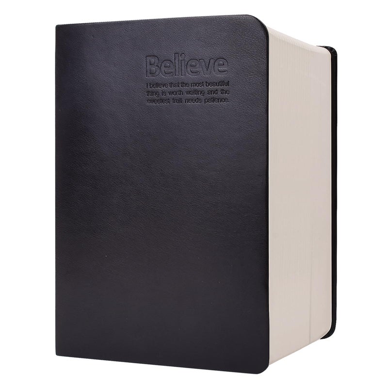 SAYEEC Thick Lined Journal Notebook 720 Pages Leather Journals for Writing B6 Soft Cover College Ruled Notebook 360 Sheets Lined Paper Memo Book Personal Daily Diary Gift for Men Work Note Taking - Image 1