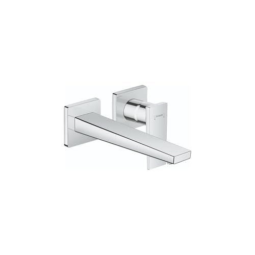 hansgrohe Metropol Modern 1-Handle 5-inch Tall Bathroom Sink Faucet in Chrome, 32526001 - Image 1