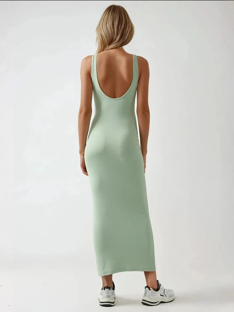 HICCUP Soft Touch Basic Midi Dress