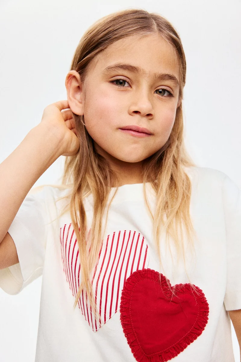 H&M Motif-detail T-shirt