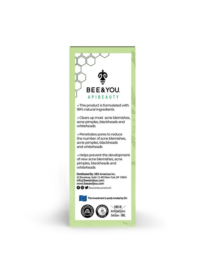 BEE & YOU BEE and YOU Acne Treatment with Salicylic Acid, Bee Venom and 100% Natural Propolis Extract Acne Serum for Face and Body to Control and Clear Breakouts |1 Ounce - Image 4