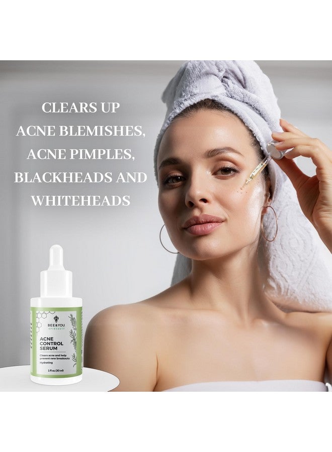 BEE & YOU BEE and YOU Acne Treatment with Salicylic Acid, Bee Venom and 100% Natural Propolis Extract Acne Serum for Face and Body to Control and Clear Breakouts |1 Ounce - Image 2