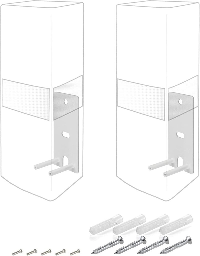 Dinghosen Wall Brackets Compatible with Bose Surround Speakers 700, OmniJewel Lifestyle 650 Home Entertainment System (White) - Image 1