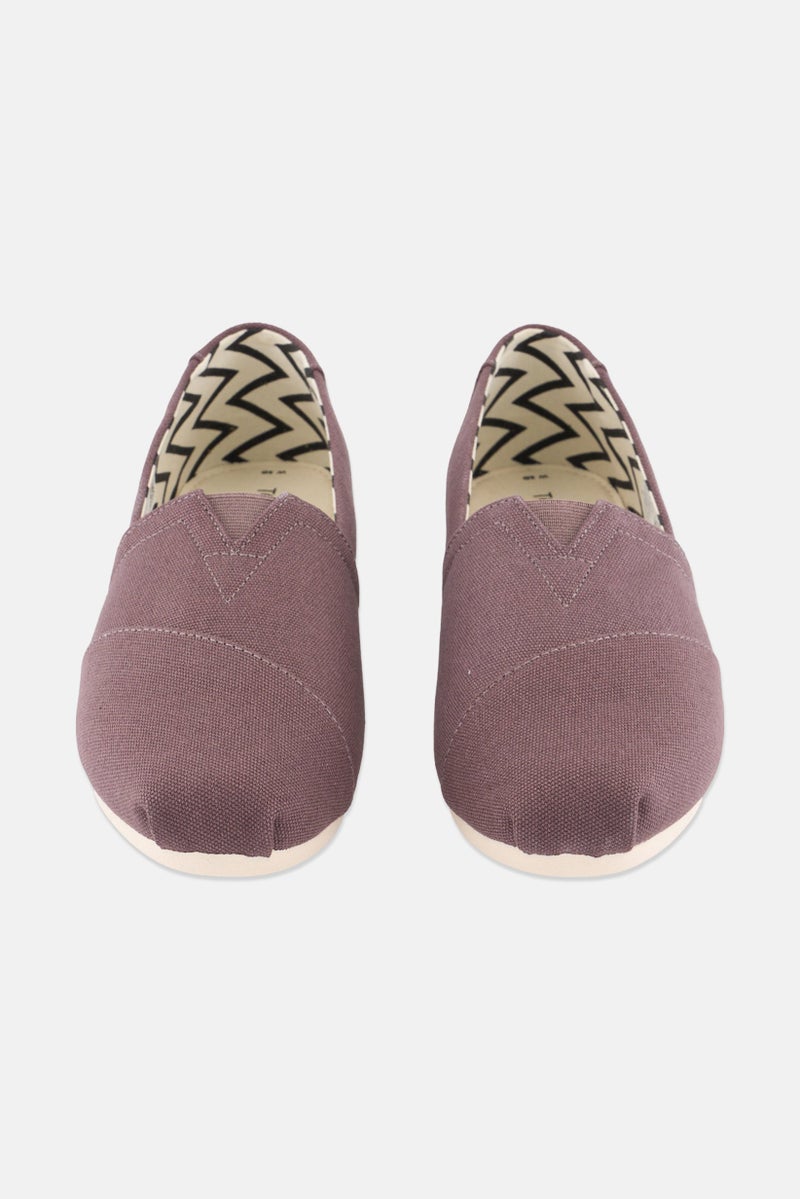 TOMS Women Cotton Canvas Slip On Casual Shoes, Brown - Image 3