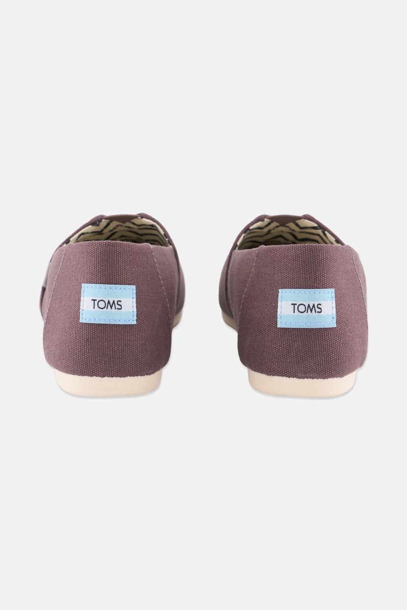 TOMS Women Cotton Canvas Slip On Casual Shoes, Brown - Image 4