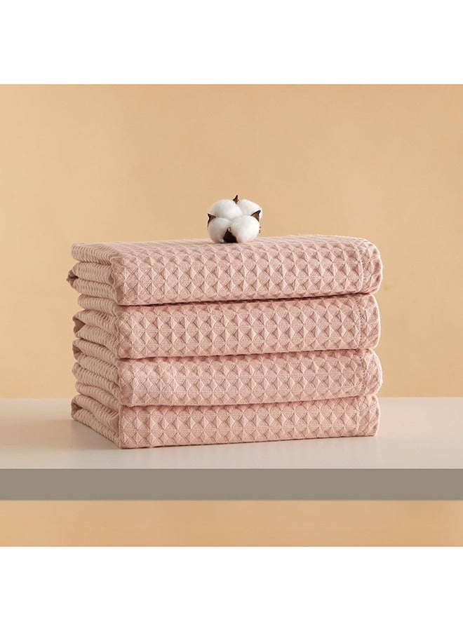 joyzzz 4-Piece Towel Set, Towels Luxury Cotton 35x75cm, High Absorbent Shower Towels Quick Dying Hair Body Towel Hotel Spa Collection Bathroom Towel Luxury Plush Towels - Image 1