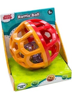 Rattle Ball A: Vibrant Multi-Colour Sensory Rattle – A Delightful Toy for Engaging Play and Early Development!