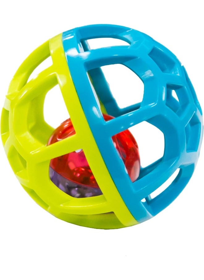 Little Hero - Rattle Ball A: Vibrant Multi-Colour Sensory Rattle – A Delightful Toy for Engaging Play and Early Development! - Image 1