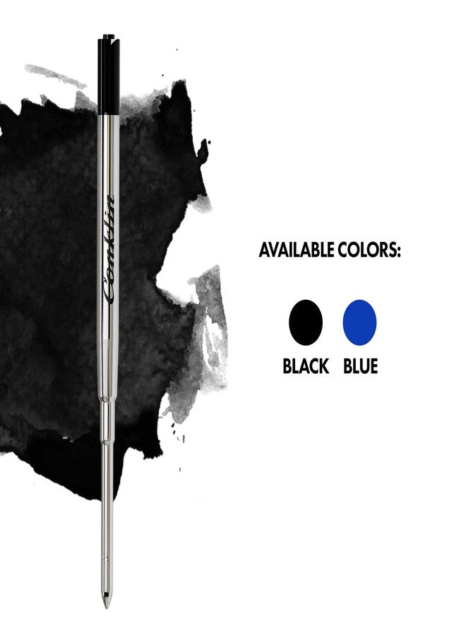 Conklin Soft Ink Ballpoint Refill, Black (6 pcs tube) - Image 4