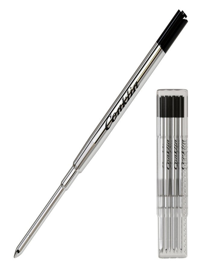 Conklin Soft Ink Ballpoint Refill, Black (6 pcs tube) - Image 1