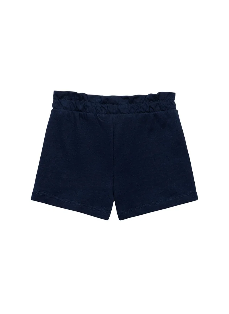 MINOTI Teen Girls Navy Basic Jersey Short
