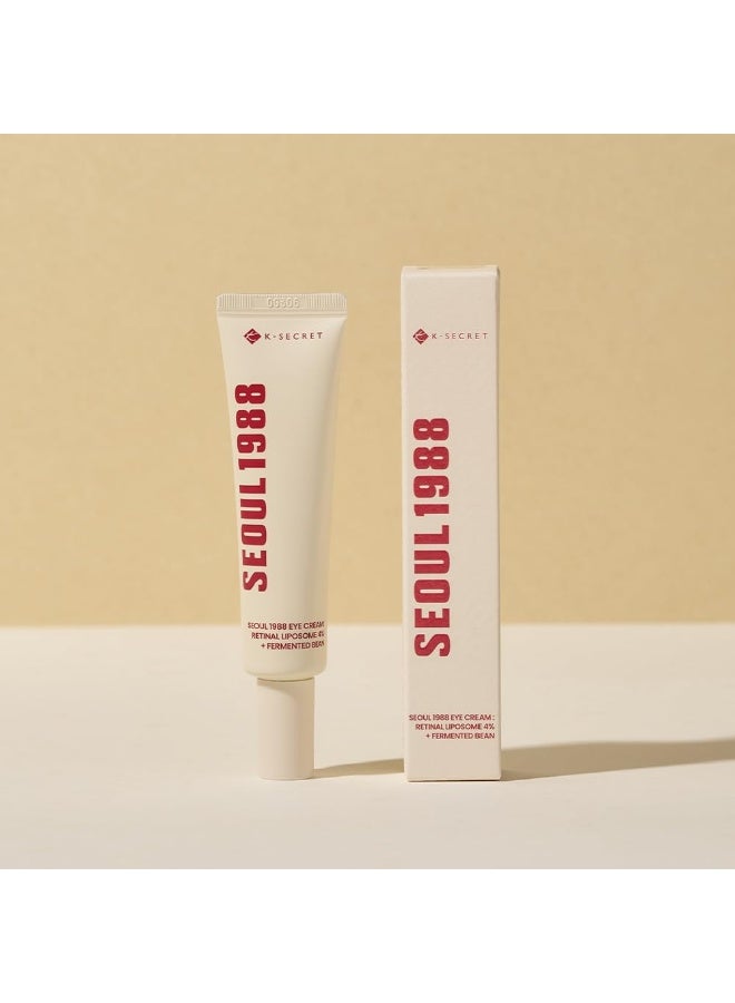 SEOUL 1988 Eye Cream : Retinal Liposome 4% + Fermented Bean - Image 1