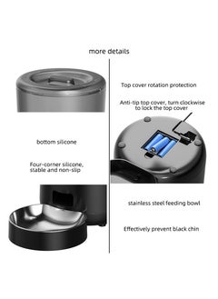Kidle 4L Automatic Cat Feeder Cat Food Dispenser Pet Feeding Machine for Medium And Small Pets  - Image 5