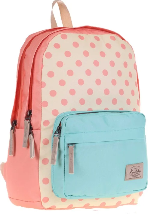 كاوكو 3 Colors Backpack Dots K1483