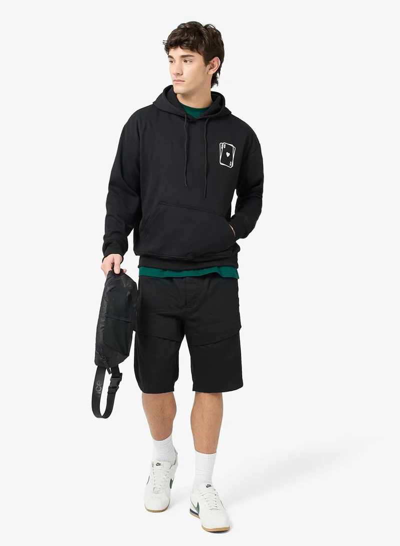 Seventy Five Basics  Regular Fit Hoodie for Men | Best Price UAE