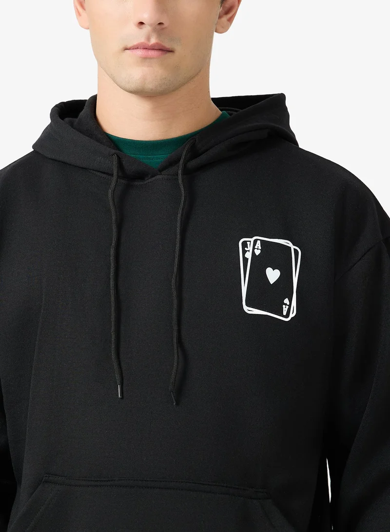 Seventy Five Basics  Regular Fit Hoodie for Men | Best Price UAE