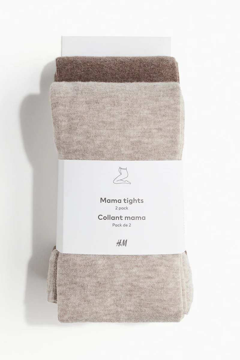 H&M MAMA 2-pack tights