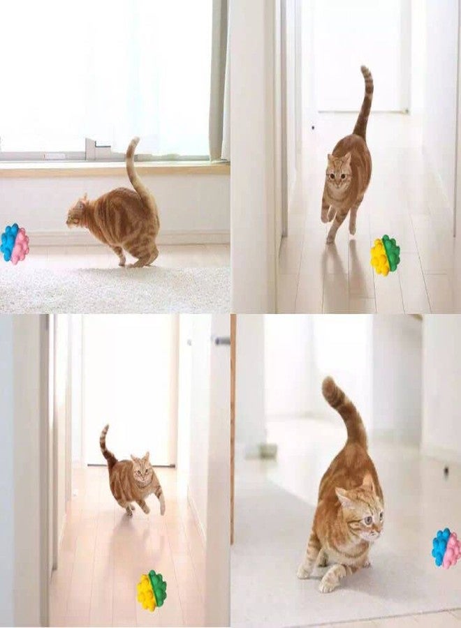 YnFag 16 Pack Foam Soccer Balls Cat Toys for Indoor Cat Balls (Featuring different 16) - Image 3