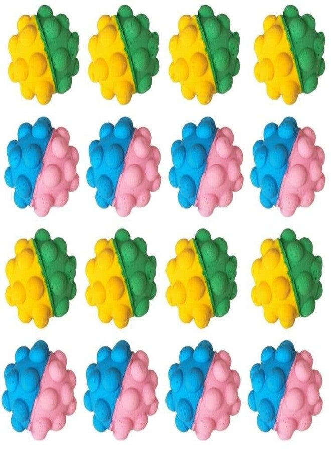 YnFag 16 Pack Foam Soccer Balls Cat Toys for Indoor Cat Balls (Featuring different 16) - Image 1
