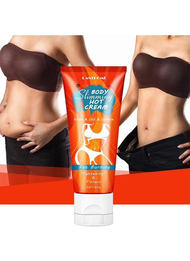 Lanthome Body Slimming Hot Cream- for Weight Losing Treatment Shaping Waist Thigh Leg 60g  - Image 1