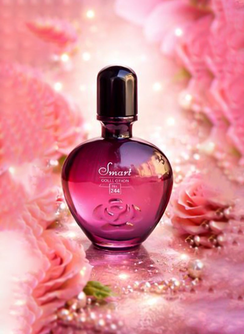 سمارت كولكشن  عطر سمارت كوليكشن رقم 244 أو دو بارفيوم للنساء بتركيبة زهرية تدوم طويلاً – 25 مل - Image 2