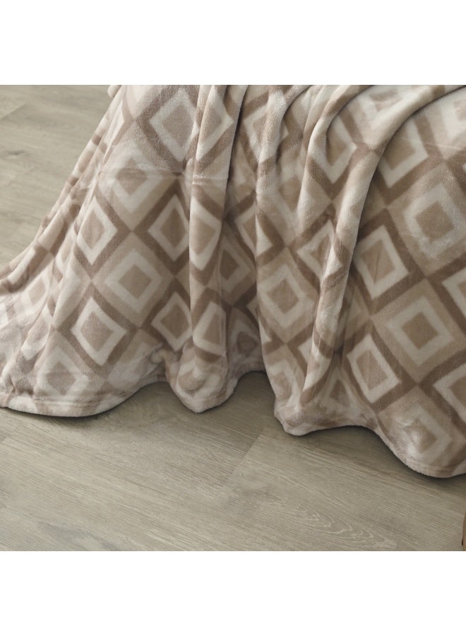 Morano Viva Blanket – Printed Model, 220x240 CM, Lightweight Ultra-Soft Polyester Throw with Elegant Finish, Stylish Colors,Warm and Cozy Blanket for Bed or Sofa - Image 3