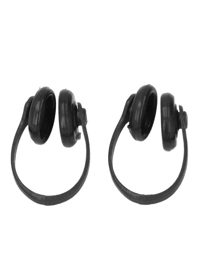 VINGVO Doll Miniature Headphones Model, High Simulation Exquisite Sturdy Plastic Dollhouse Headphones Model for 1/12 Scale Dollhouse (Black) - Image 5