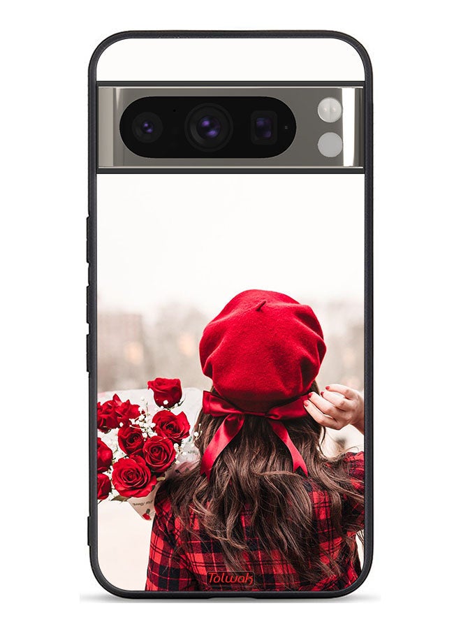 Tolwak Google Pixel 8 Pro Protective Case Cover Holding Flowers - Image 1