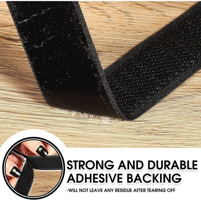 Hook Loop WELPRO Self-Adhesive Hook and Loop Tape Roll, Self Sticky Back Strong Gripping Perfect for DIY | Home, Office, School, and Crafting | for Both Indoor-Outdoor Use (50mm*5meter) - Image 4