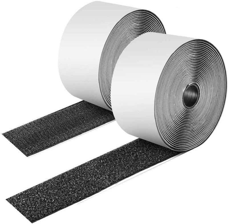 Hook Loop WELPRO Self-Adhesive Hook and Loop Tape Roll, Self Sticky Back Strong Gripping Perfect for DIY | Home, Office, School, and Crafting | for Both Indoor-Outdoor Use (50mm*5meter) - Image 1