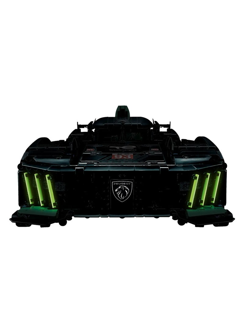 LEGO - PEUGEOT 9X8 24H Le Mans Hybrid Hypercar 1775 Pieces - 42156 - Image 5