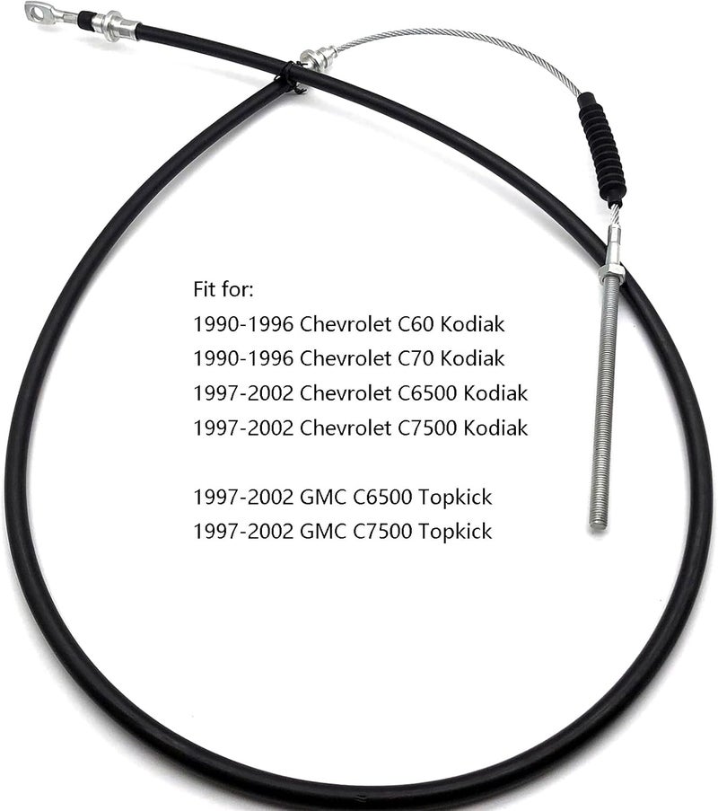 Arcticway Manual Clutch Control Cable for 1990-2002 Kodiak & 1997-2002 Topkick - Part Number 15959451 - Image 2