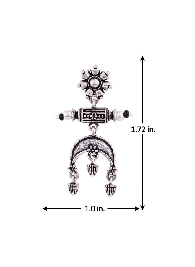VOYLLA Nayantara Floral Motifs Drop Earrings