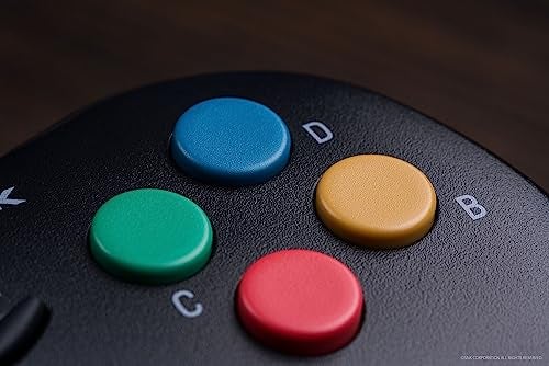 8Bitdo NEOGEO Wireless Controller for Windows, Android, and NEOGEO mini with Classic Click-Style Joystick - Officially Licensed by SNK (Kyo Kusanagi Edition) - Image 5