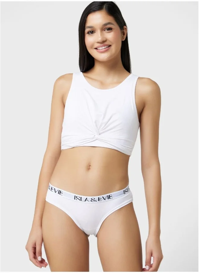 Isla & Evie High Leg Brief