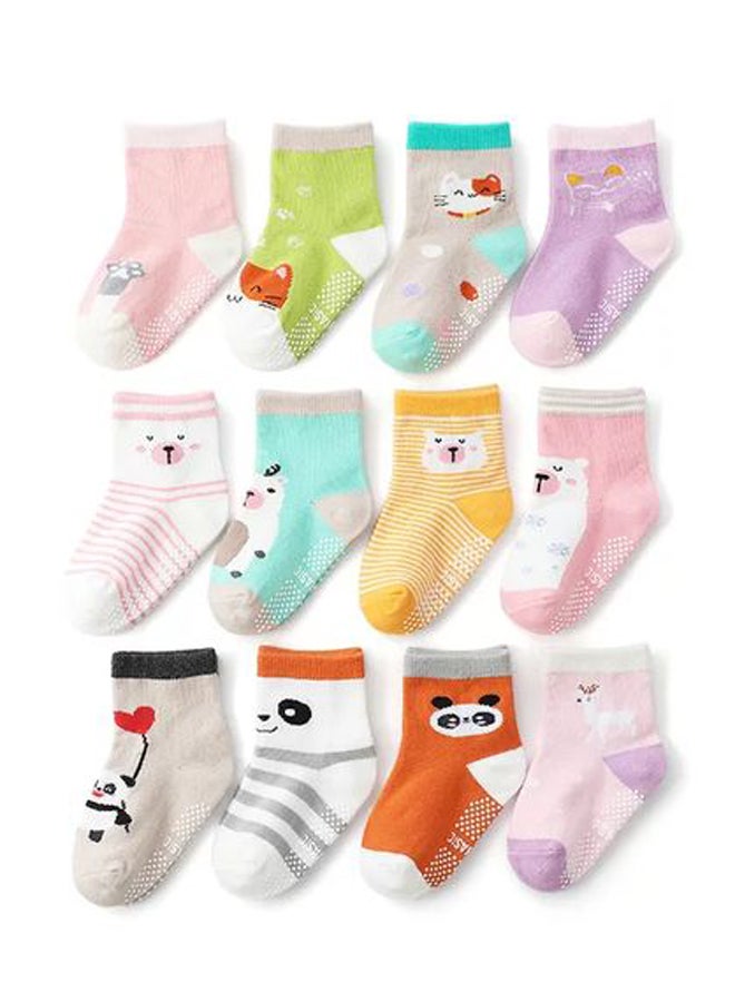 - Set Of (12) Ankle Socks - For Kids - Image 1