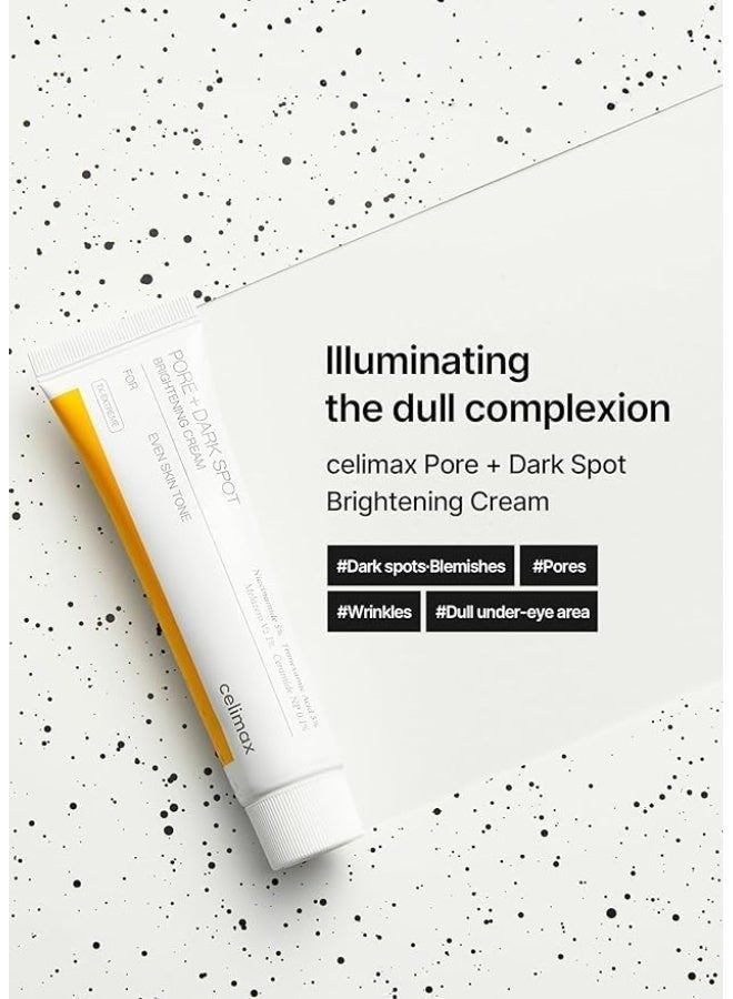 Celimax Pore + Dark Spot Brightening Cream 35ml - Image 2