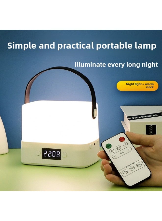 Generic - LED Charging Lamp Power Failure Backup Emergency Light Household Super Bright Light Bulb Outdoor Portable Mobile Lighting Portable Lamp-Light Color:2400 MA  Remote Control - Image 1