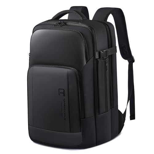 TANGCORLE Travel Backpack for Men 173 Inches Business Laptop Backpack WaterResistant Carry on Airline Approved 18x14x8 Luggage Backpack with USB Charger Port - Image 1