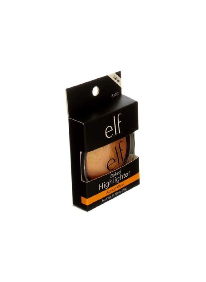 elf Baked Powder Highlighter Apricot Glow - Image 4