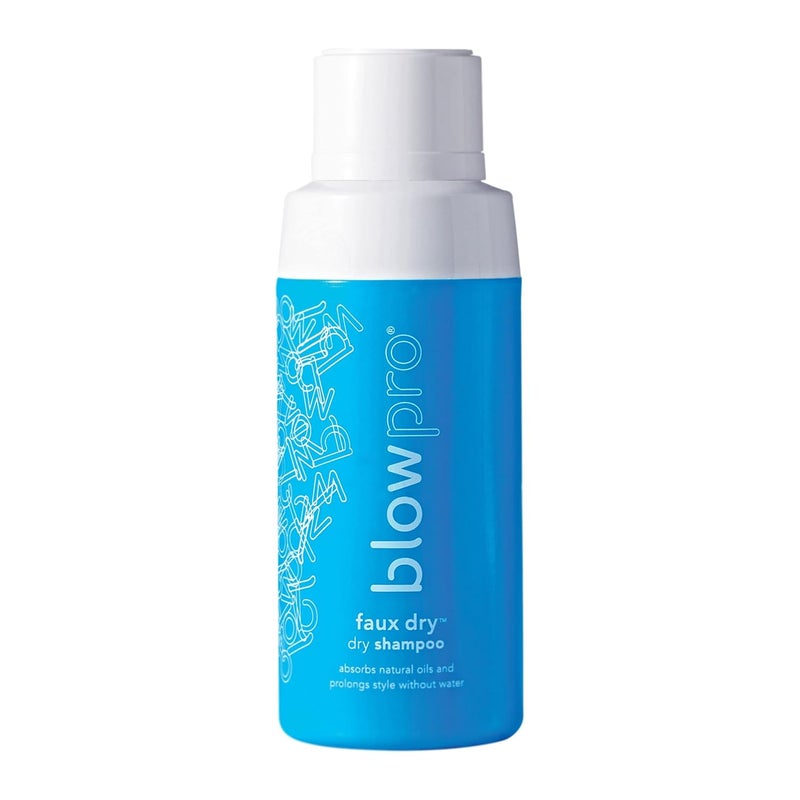 blowPro Faux Dry, Dry Shampoo Powder, Removes Excess Oil & Product Buildup w/o Water, No crunchy Residue, Creates Volume, Protein blend adds Shine and Resilience, Pouf Technology Travel Size 1.7oz