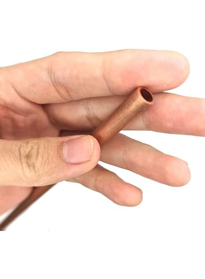 Thick Wall Copper Pipe Tube Capillary Hollow For Welding Electroplating OD 16 x ID 14mm 50cm - Image 2