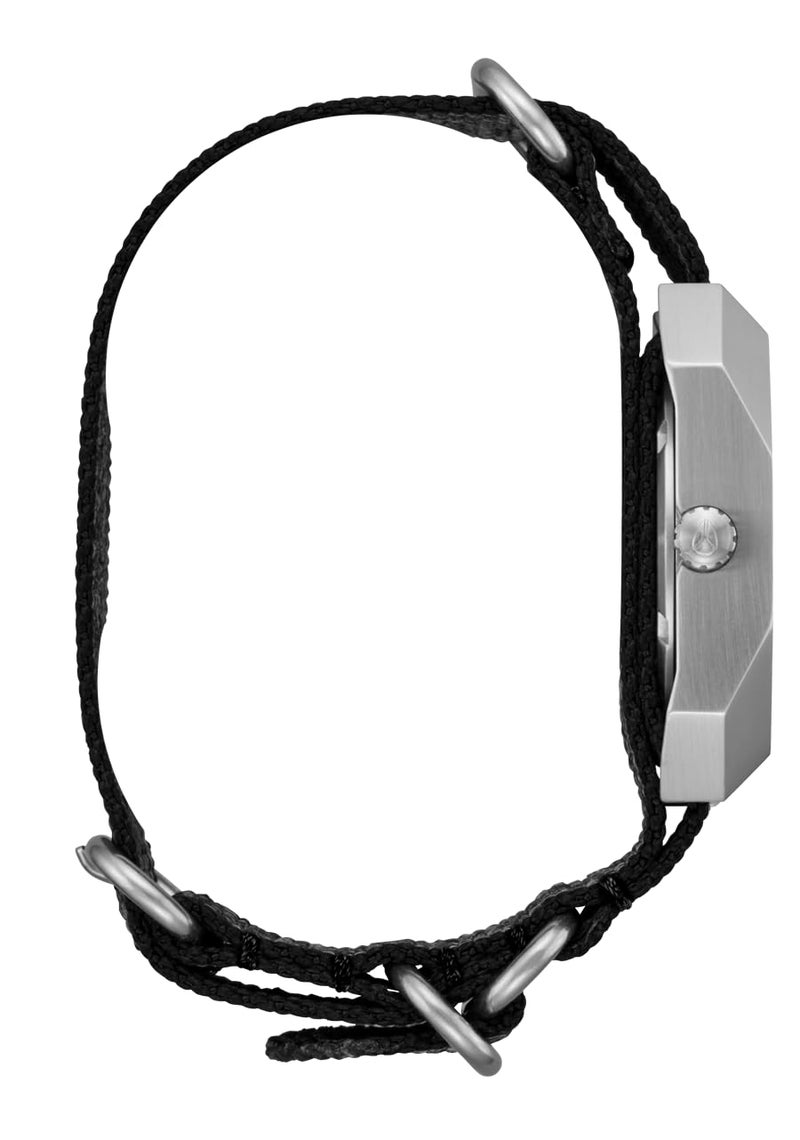 NIXON Scout A1409 - Silver / Charcoal - 100m Water Resistant Men's Analog Field Watch - Image 3