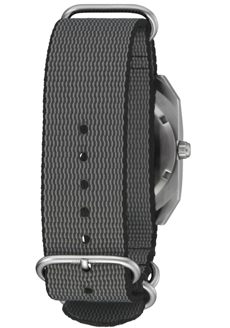 NIXON Scout A1409 - Silver / Charcoal - 100m Water Resistant Men's Analog Field Watch - Image 4