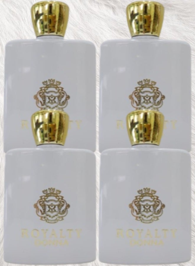 رويالتي 4 قطع عطر رويالتي دونا 100 مل - Image 1