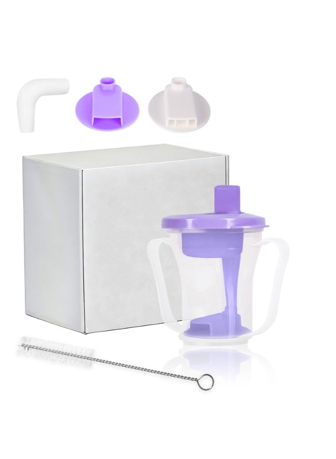 Ehucon Dysphagia Regulating Drinking Cup for Swallowing and Disorders People,Dispenses 5cc or 10cc of Liquid Each Time,No Thickener is Used.Helps to Prevent Choking - Image 1