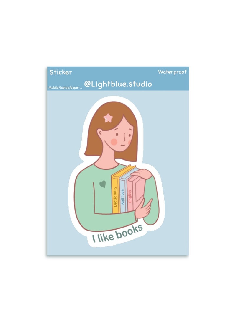Boomah Accessories 1-Piece Creative Motivation Girl Power Waterproof Vinyl Stickers, Self Love for Laptop , Mobile , Mug , Skateboard , Guitar for kids, adult , girls, nursery 8x6cm - Image 2