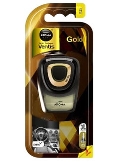Aroma Long Lasting Car Air Freshener Aroma Ventis Gold Freshener  - Image 2