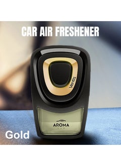 Aroma Long Lasting Car Air Freshener Aroma Ventis Gold Freshener  - Image 1