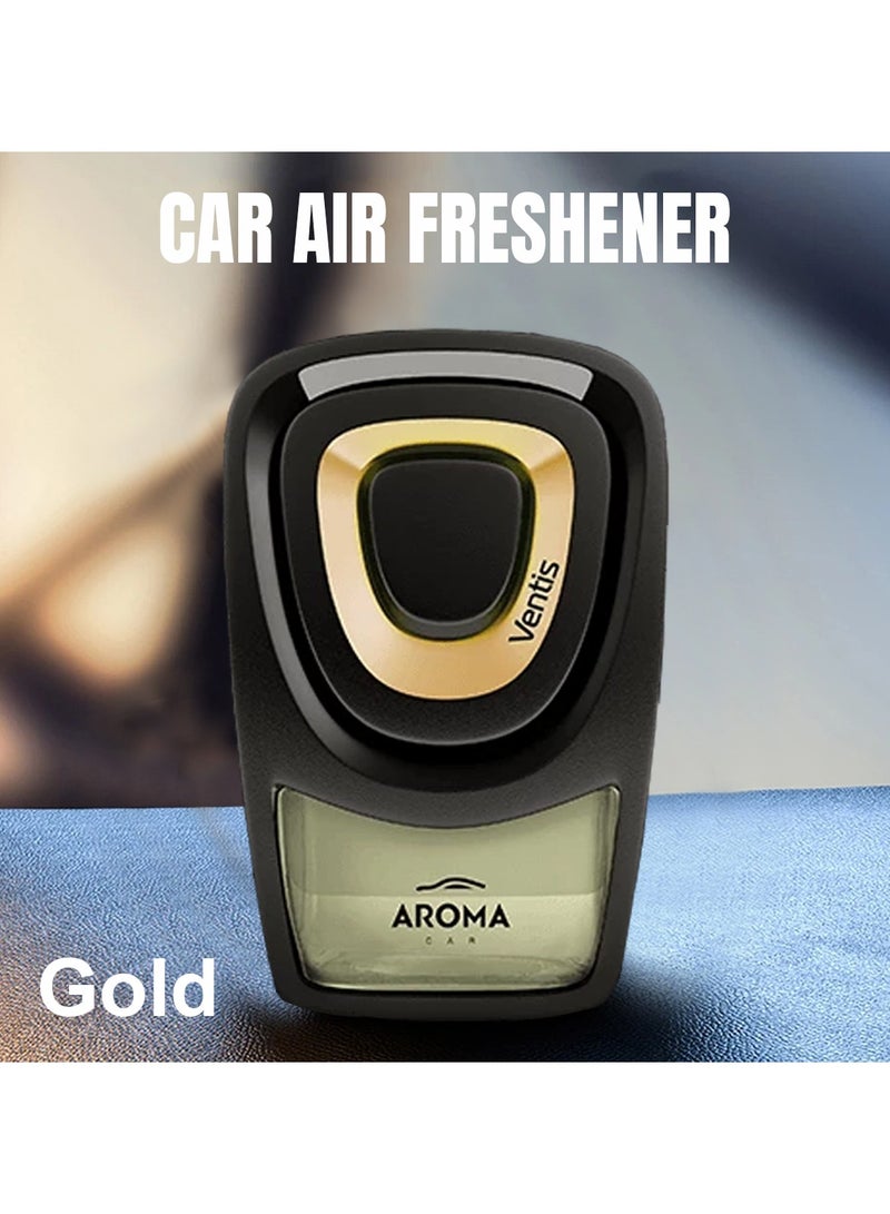 Aroma Long Lasting Car Air Freshener Aroma Ventis Gold Freshener - Image 1